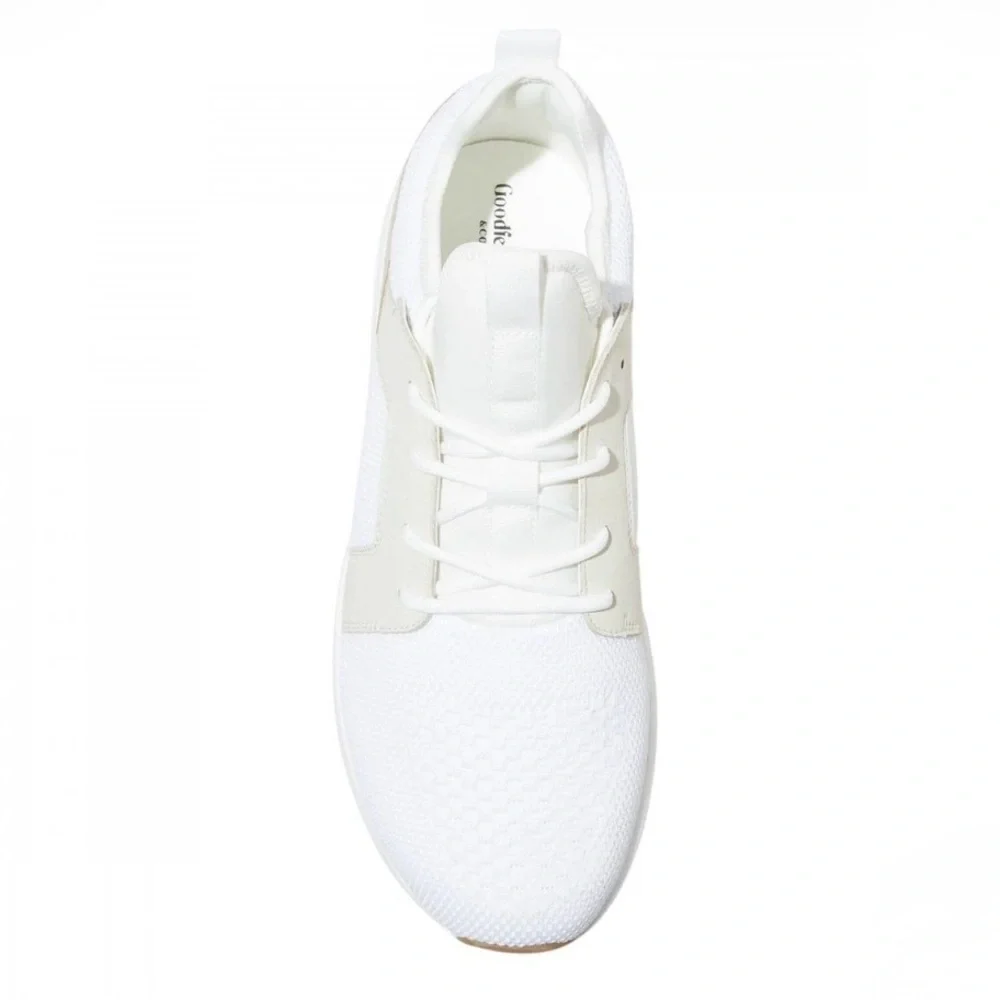 NIB Goodfellow & Co White and Tan Sneakers